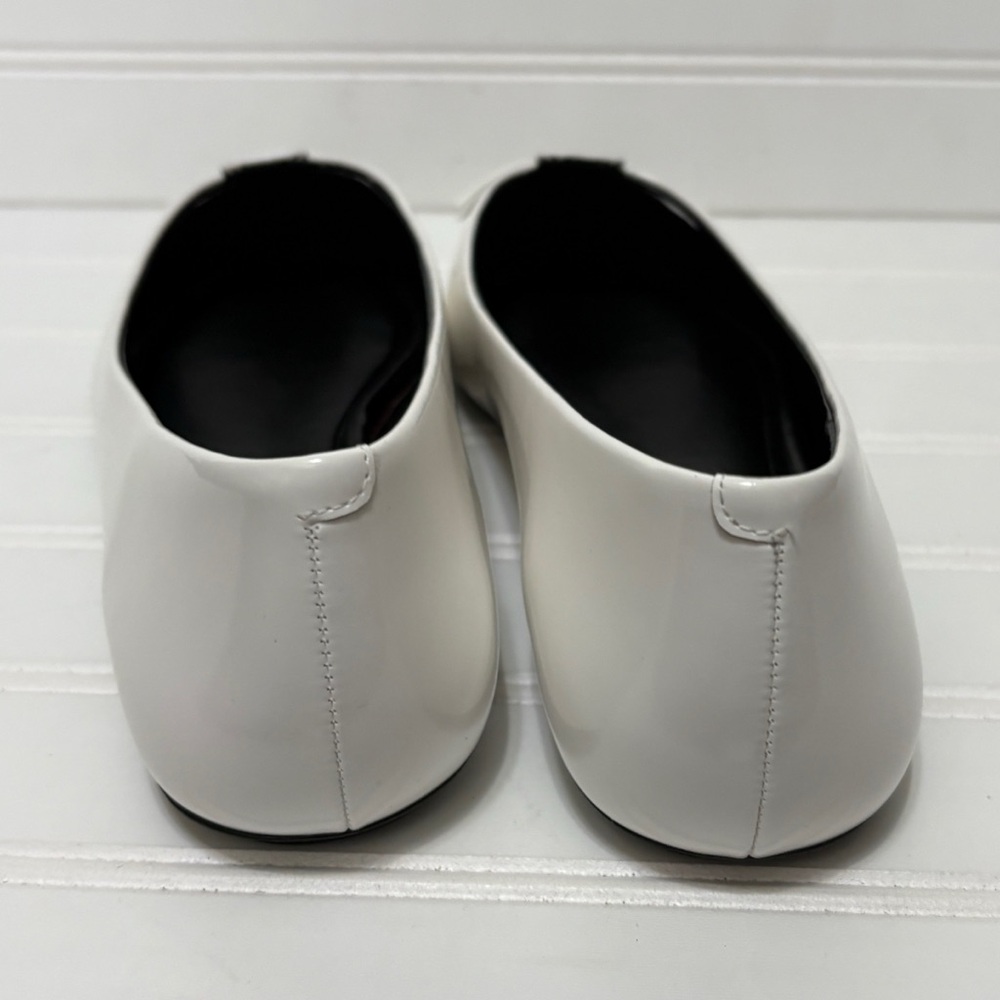 MARC JACOBS The Kat White Ballerina Flat Dress Shoes Womens Size 41 US 11 NEW - Picture 5 of 8